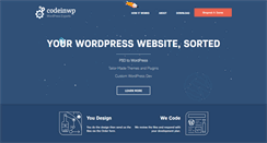 Desktop Screenshot of codeinwp.com